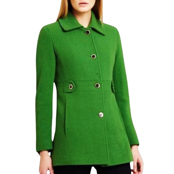 Calvin Klein Jackets & Blazers - CALVIN KLEIN Coat Tab-Waist Wool-Blend Tweed